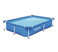 Piscine tubulaire Bestway rectangulaire Steel Pro 2,21 x 1,50 x 0,43 m