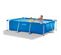 Intex Pools Piscine tubulaire rectangulaire Metal Frame Junior 300 x 200 x 75 cm Bleu