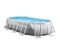 Piscine tubulaire Prism Frame ovale 5,03 x 2,74 x 1,22 m - Intex