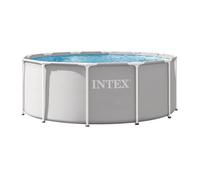 Piscine tubulaire ronde Prism Frame Intex Ø 3.66 x 1.22 m