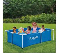Piscine tubulaire rectangulaire Funsicle 2 13 m x 1 52 m x 0 61 m