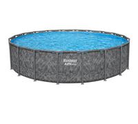 Piscine tubulaire ronde Bestway APX 365 6,10 x 1,32 m + Filtration + Accessoires