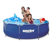 Piscine tubulaire ronde HECHT 3476 BLUESEA - Ø 3m - Cadre en acier