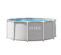 Piscine tubulaire ronde Prism Frame Intex Ø 3.66 x 1.22 m