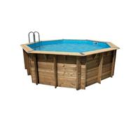 Piscine Ubbink bois Océa - Ø 510 x H 120 cm (Filtre à sable) -