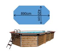 Piscine waterclip Calayan 890 x 420 x 129 cm