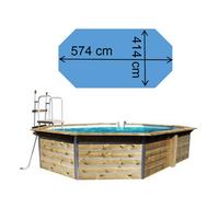 Piscine waterclip Lucon 590 x 420 x 111 cm