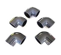 Lot de 5 Coudes angle 90° Pvc pression diam. 63