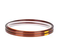 Pissente 2PCS Ruban Adhésif Polyimide Haute Température 108,27ft 536℉ Long 662℉ Court 4,5kV Isolation pour Cartes de Circuits Bobines de Transformateur Soudure Electronique (zm)