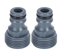 Pissente Connecteur Rapide ABS Robinet Mamelon G3 4 Filetage Mâle Tuyau Adaptateur de Tuyau Raccord Rapide, Filetage épaissi, Connexion sans Fuite, pour Raccords de Robinet d'arrosage d'irrigation