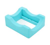 Pissente Porte-gobelet en Silicone pour Artisanat avec 2 Supports d'angle Antidérapant Stable pour Décalcomanies, Mugs de Sublimation, Verres et Bouteilles (Blue)