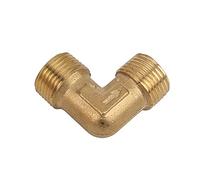 Pissente Raccord de Tuyauterie en Laiton, Coude, Filetage G3/8 | Connecteur à Angle droit de 90 degrés, diamètre extérieur de 16mm, joint d\'air étanche, intégration de clapet anti-retour,