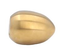 Pissente Shaker à épices en Forme d'œuf en Acier Inoxydable, Poivrière en Forme d'œuf, 5,5 Cm X 7, Cm, pour Sel et Condiments, Facile à Distinguer, Design Compact pour Cuisine, Restaurant, (GOLD)
