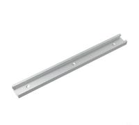 Piste en T Type 30 en Alliage d'Aluminium pour Menuiserie, Rainure de Guidage Argentée avec Barre d'Onglet 19mm, Outil d'Atelier Compatible Serre-Joint, Longueur 300-600mm au Choix(300mm)