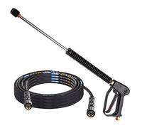 Pistolet 15m Tuyau 250bar Lance Courte 60cm Buse pour à Nettoyeur Haute Pression Karcher