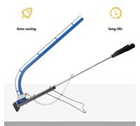Pistolet à agrafer pour systèmes de chauffage au sol - Pour agrafes de 20 mm - Portatif - Manuel - Mobile - Ergonomique - Adapté pour la couche d'isolation