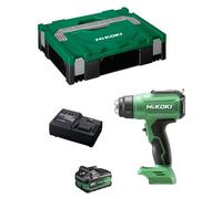 Pistolet à air chaud HIKOKI RH18DAA1X (1 x 2,5 Ah/5,0 Ah + UC18YSL3 + mallette HSC I)
