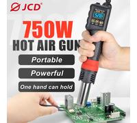 Pistolet à air chaud JCD 8208 Micro 750W, station de soudage numérique LCD, pistolet thermique pour soudure, sèche-cheveux, outils de soudure BGA IC 8208 KIT1