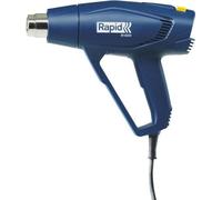 Pistolet à Air Chaud RAPID R1800, 1800W, Jusqu'à 550°C, Coffret avec Accessoires