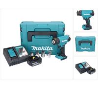 Pistolet à air chaud sans fil Makita DHG 181 RF1J 18 V 150 - 550 °C + 1 batterie 3,0 Ah + chargeur + Makpac