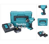 Pistolet à air chaud sans fil Makita DHG 181 RG1J 18 V 150 - 550 °C + 1 batterie 6,0 Ah + chargeur + Makpac