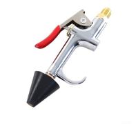 Pistolet à air en acier inoxydable pour compresseur avec contrôle de pression réglable et levier de pouce, souffleur en métal pour nettoyer la poussière et les débris dans la voiture CVC