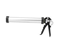 Pistolet à Calfeutrer 600 Ml avec 10 Buses, Pistolet Manuel pour Colles Outil de Scellement de Pistolet en Silicone Aluminium pour Bricoleurs Pistolet à Calfeutrer pour Calfatage Colle de Verre