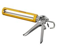 Pistolet à calfeutrer à double cartouche, pistolets à calfeutrer en verre durables anti-goutte avec poignée confortable for un usage industriel et domestique