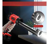Pistolet à calfeutrer électrique à LED (rouge) - Batterie non incluse
