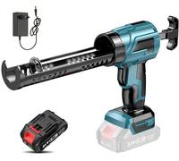 Pistolet à calfeutrer électrique, réglage à 4 vitesses, utilisation pratique, avec 1 batterie