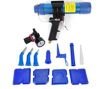 Pistolet à Cartouche à Air comprimé, Pistolet Pneumatique à Silicone, Presse-cartouche, Seringue en Silicone avec Valve de Régulation de Pression D'air, pour Cartouches de 310 Ml