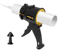 Pistolet à cartouche de 280 grammes, rapport 12:1, avec buse, pour silicone et mastics