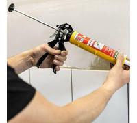 Pistolet à cartouche de silicone 700 ml, ergonomique et léger