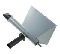 Pistolet à Ciment Électrique 29x4x4cm Portes pour Jointoyer Fenêtres | Métal Robuste, Grosse Capacité, Embout Amovible, Plusieurs Buses et Tige Mélangeuse pour Chantiers