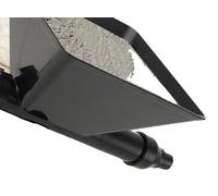 Pistolet à ciment électrique, nylon technique, diamètre de la trémie 21 x 20,3 cm, longueur de la poignée 12 cm, différentes tailles de buses, compatible avec un compresseur d'air