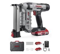 Pistolet à Clous Électrique, Cloueur Sans Fil LINKNAL Alimenté par Batterie, 18 Gauge, 2 Batteries Li-ion 20V MAX, Chargeur et 1000 Clous Inclus (L820-BN)