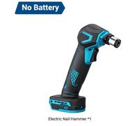 Pistolet à clous électrique - Outil de fixation - 300 W - Haute fréquence de frappe - Pour clous de 25 à 90 mm - Portatif - Sans batterie - Prise européenne