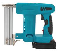 Pistolet à clous et à agrafes sans fil - F32/9025 - 2-en-1 - Fonctionnement sans fil - Batterie 21 V 1,5 Ah incluse - 80 clous/minute - Pour clous de 10 à 32 mm - Couleur : bleu