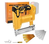 Pistolet à clous sans fil 2-en-1 pour Dewalt 20V Max, capacité de 1000 clous, adapté au bois, aux textiles et aux tapis