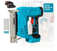 Pistolet à clous sans fil F30 - Cloueur électrique - Sans fil - Pour travaux sur bois - Appareil portatif - 18 V - 2 batteries
