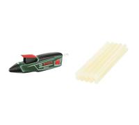 Pistolet à colle Bosch - GluePen (livré avec un chargeur USB et 4 bâtons de colle) + Lot de 10 bâtons de colle pour plastique