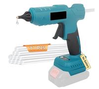 Pistolet à colle chaude - Batterie 18 V - Buse de précision - Sans fil - CE - Batterie non fournie