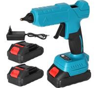 Pistolet à colle chaude, élément chauffant PTC, alimenté par piles, 2 piles, UE
