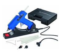 Pistolet à colle électrique sans fil rechargeable 25W avec 6 bâtons de colle - kit valisette KEMPER - 70990