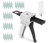 Pistolet à colle époxy AB - 50 ml - Poignée - Pistolet doseur pour mélange (2 composants 1:1, 50 ml)