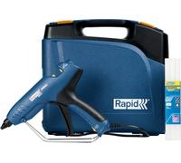 Pistolet à colle industriel PRO EG313 - Débit 900 g/h pour les bâtons de colle de 12 mm - Coffret + Colle - RAPID-ISABERG - 5001489