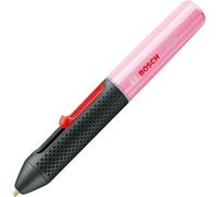 Pistolet à Colle Sans Fil Bosch Gluey, Cupcake Pink, 20 Bâtonnets de Colle Inclus, Ergonomique