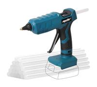 Pistolet à colle sans fil pour batterie Bosch 18V GBA/GBA ProCORE Mellif, pistolet à colle à préchauffage rapide, avec 20 bâtons de taille complète de 11 mm pour bricolage, artisanat (outil uniquement