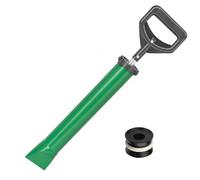 Pistolet À Coulis de Ciment, Outil Manuel D'injection de Mortier avec | Applicateur de Coulis Haute Résistance avec Tube Poussoir en Acier Inoxydable, Piston Scellé Et(Flat head)