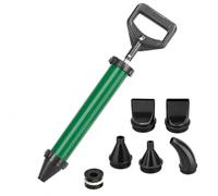 Pistolet À Coulis de Ciment, Outil Manuel D'injection de Mortier avec | Applicateur de Coulis Haute Résistance avec Tube Poussoir en Acier Inoxydable, Piston Scellé Et(5-in-1)